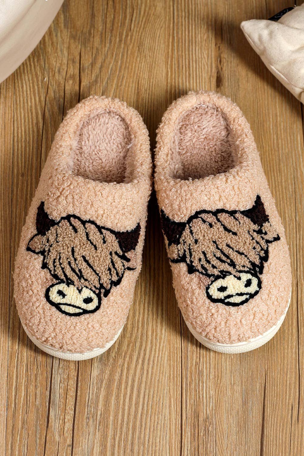 Cartoon Animal Plush Slippers