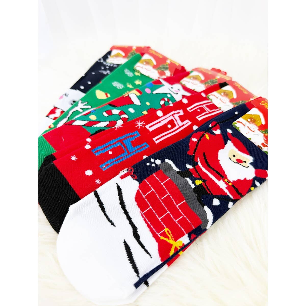 Cute Christmas Theme Socks